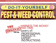 Tablet Screenshot of diypestweed.com